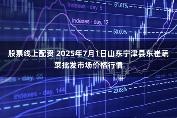 股票线上配资 2025年7月1日山东宁津县东崔蔬菜批发市场价格行情